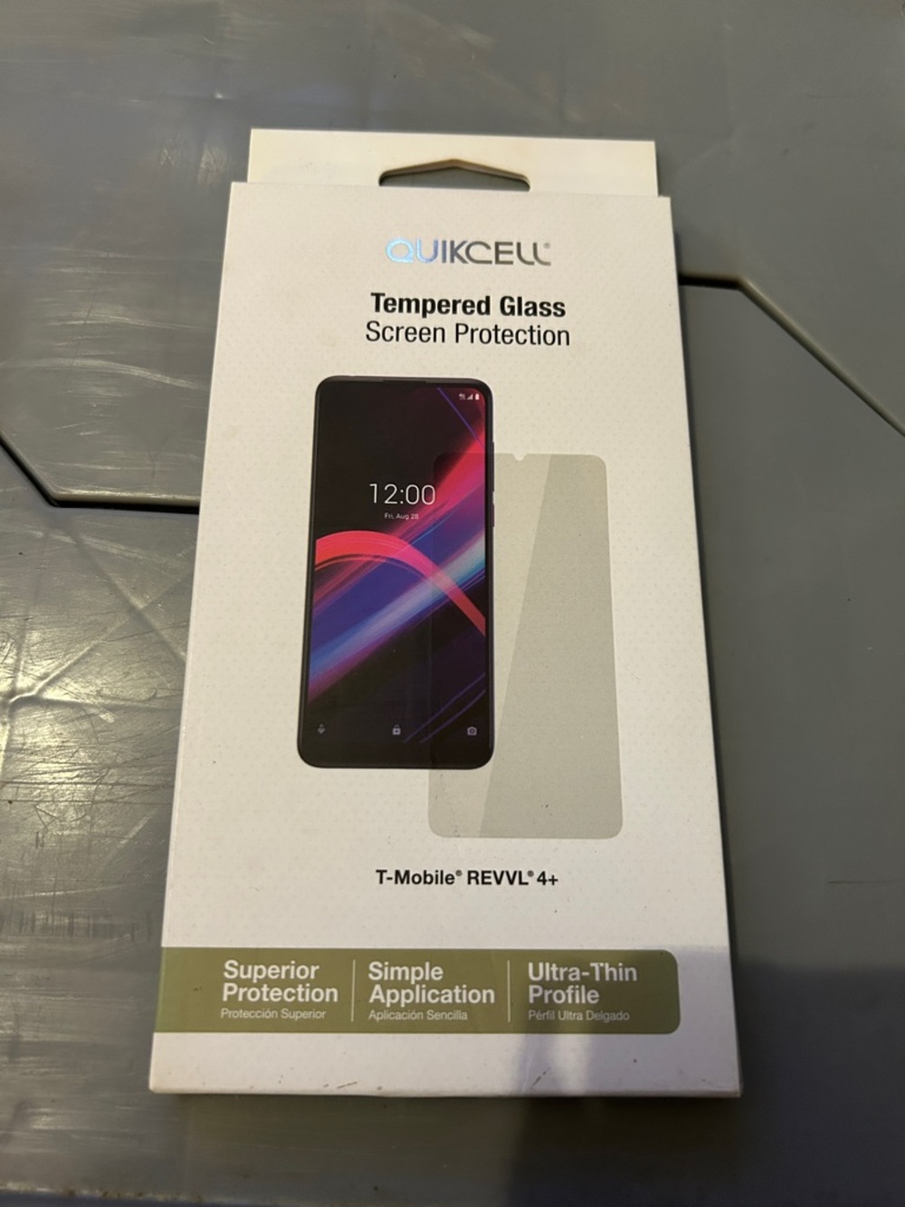 Tempered Glass Screen Protector for T-Mobile REVVL 4+ - Clear